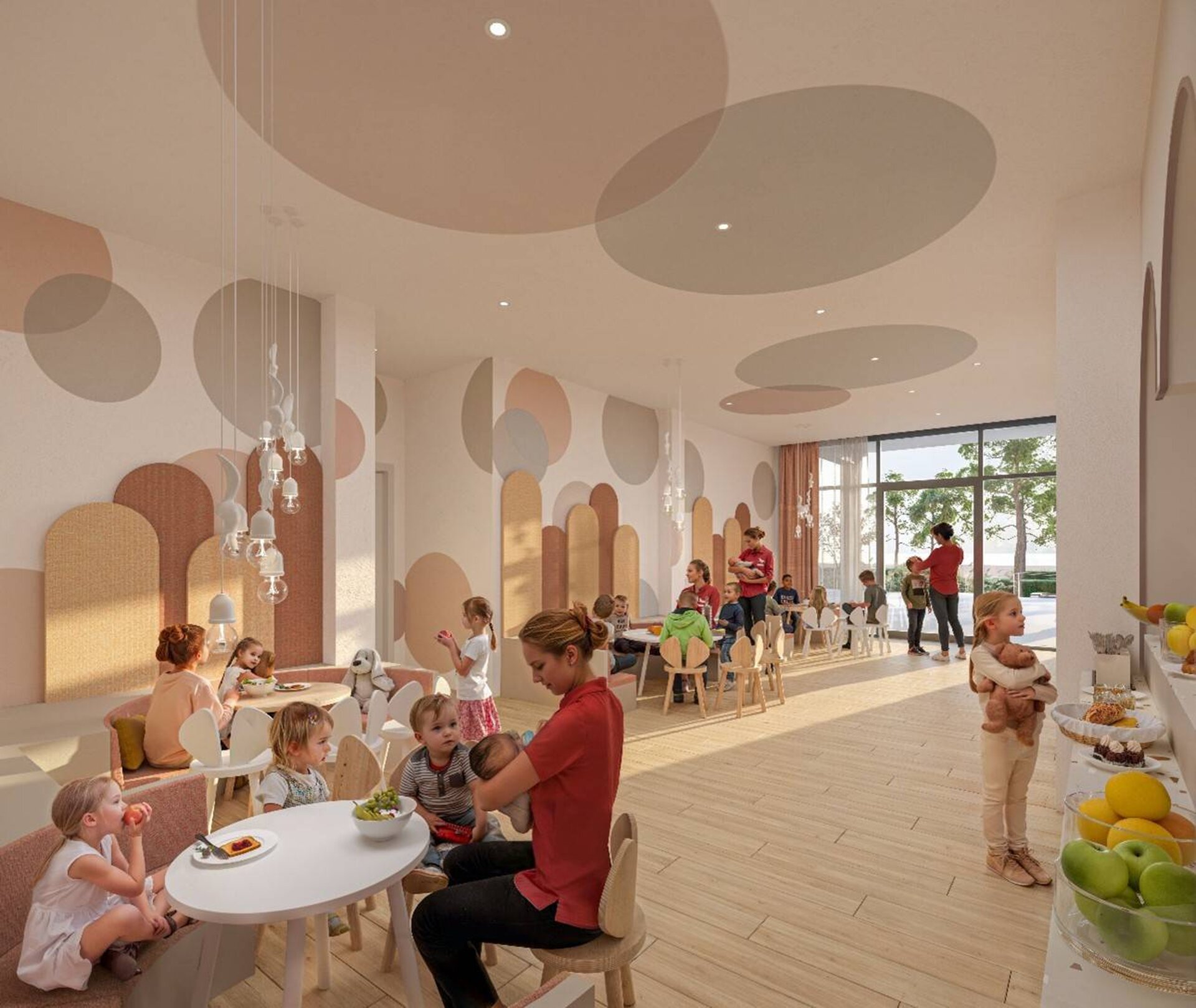 Hotel con baby club 0-3 anni al mare.