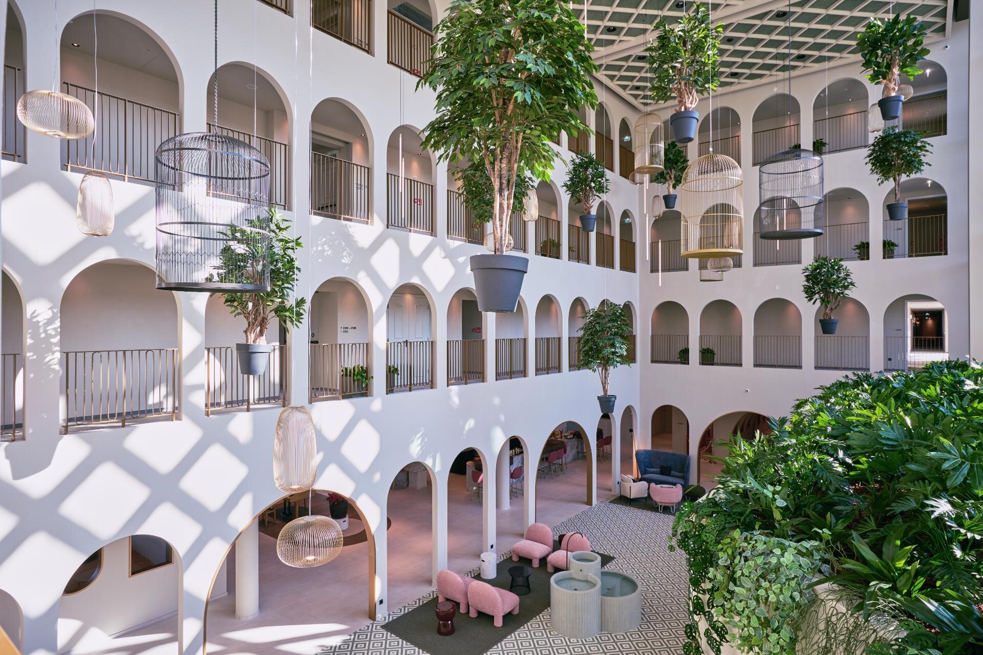 Hall maestosa in stile veneziano del Cavallino Bianco Caorle
