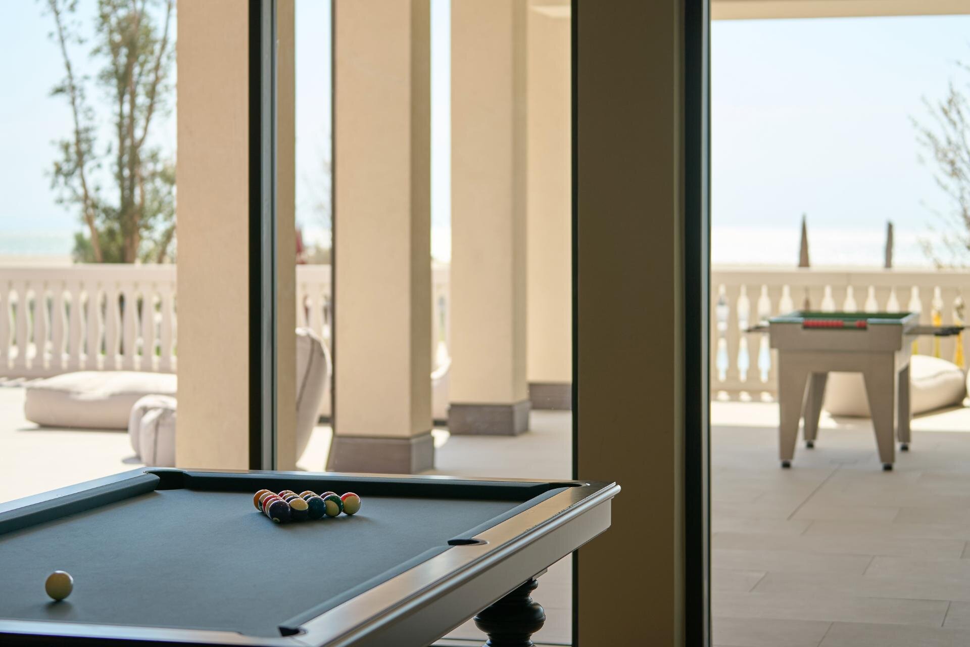 Interni del family hotel Cavallino Bianco a Caorle
