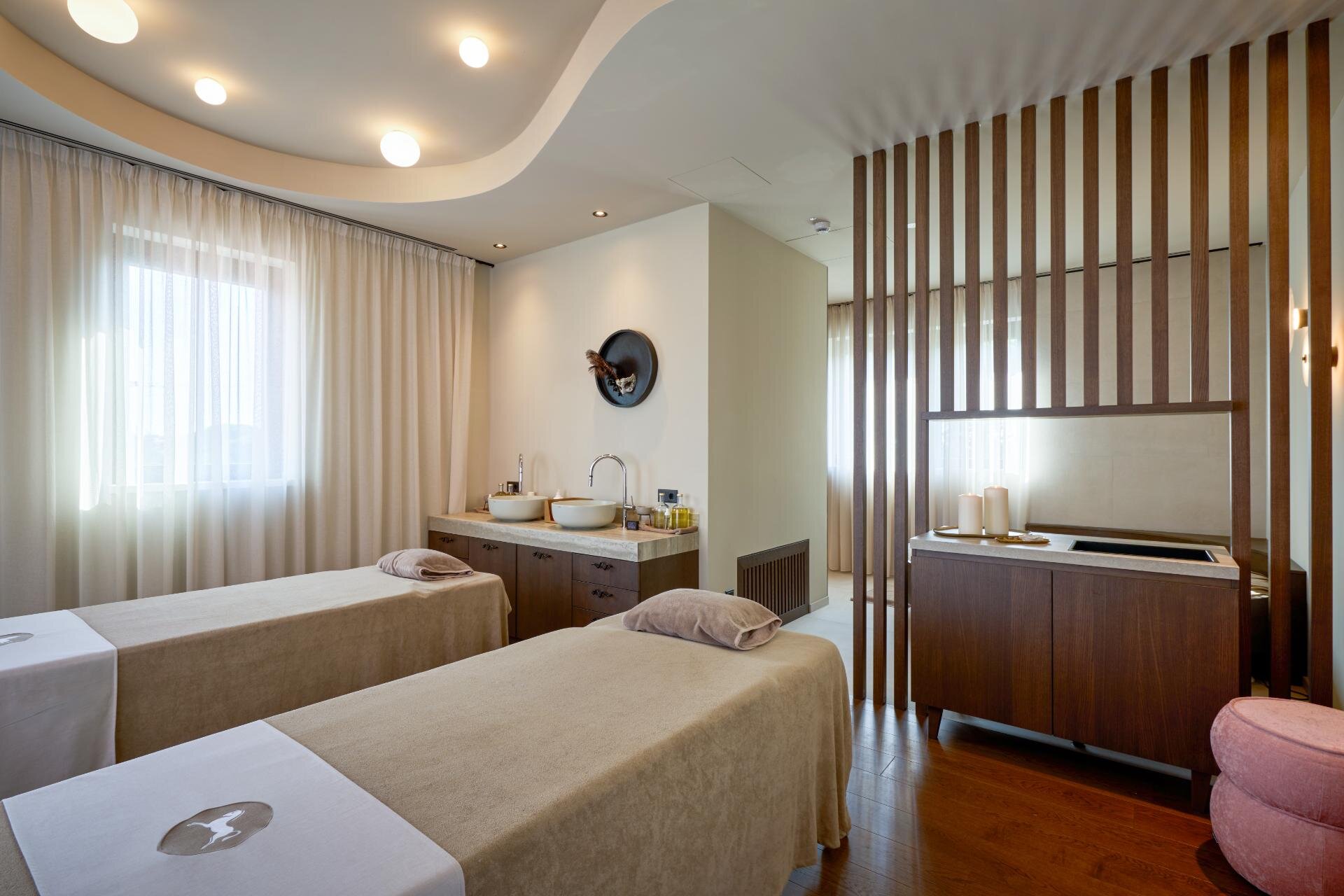 Cabina per massaggi di coppia nel centro estetico Lea's Beauty a Caorle